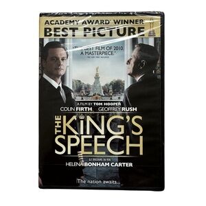NWT The King's Speech 2010 DVD Sealed Unused